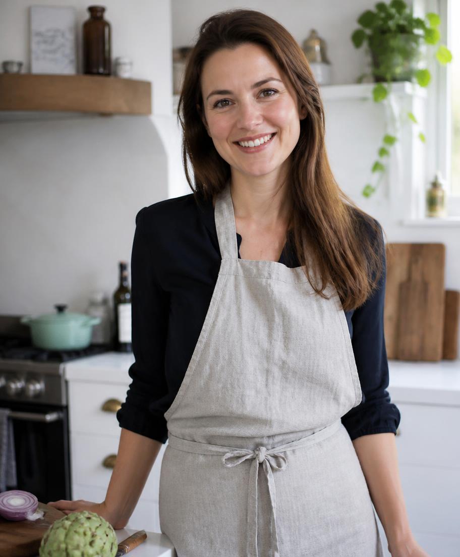 Mila van Mini Meals in haar keuken